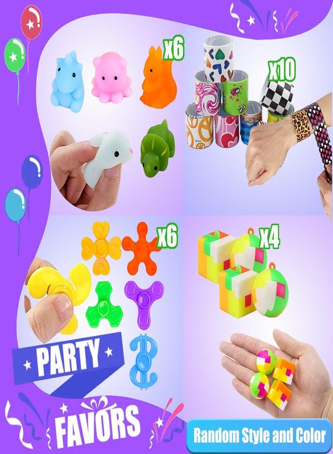 Huastyle 124 Pack Fidget Toys for Kids, Stress Relief Sensory Toy with Autism Autistic, Treasure Box Toys for Classroom, Prizes for Kids, Party Favors, Pinata Stuffers, Stocking Stuffers - Image 3